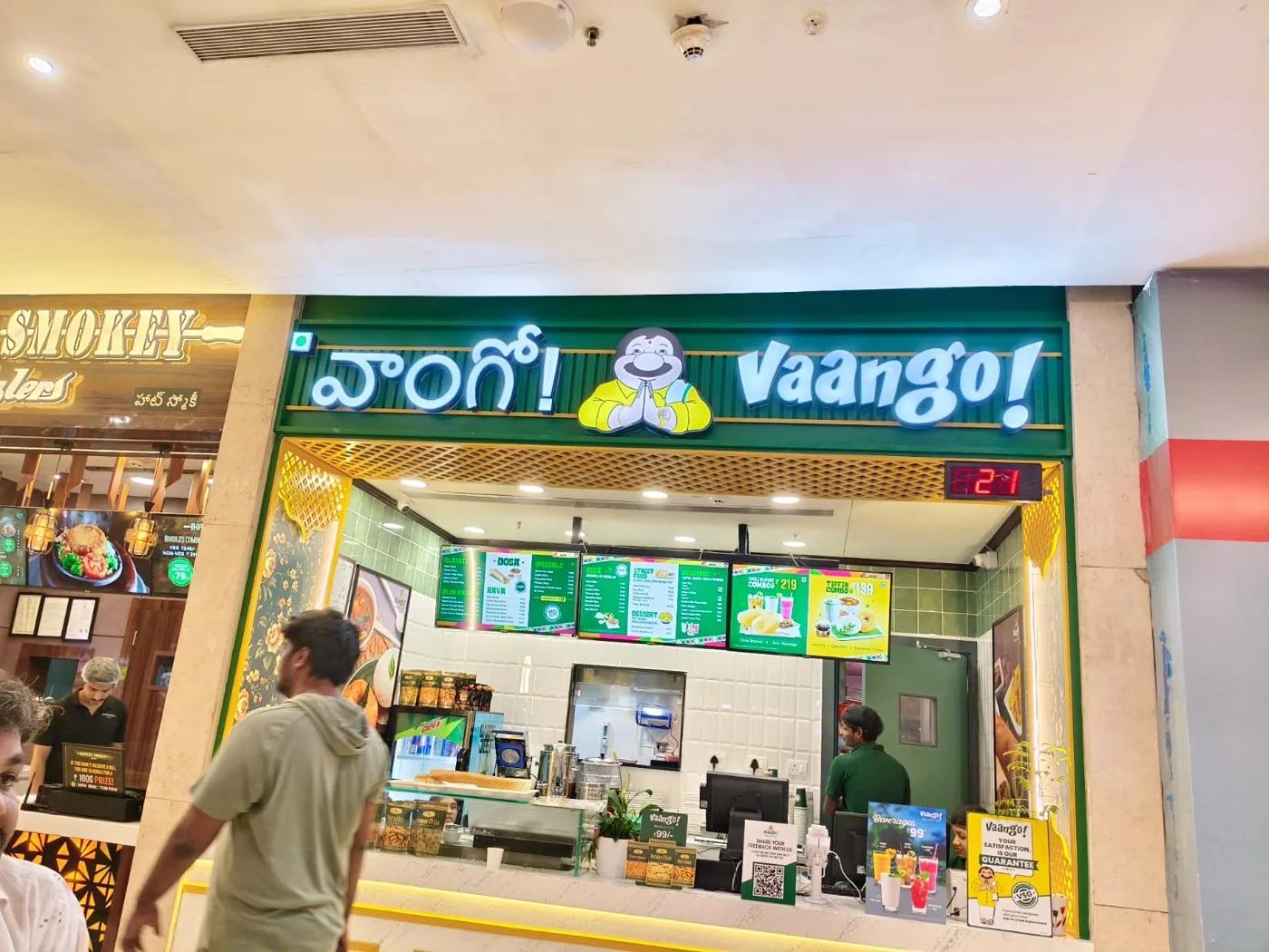 Vaango restaurant storefront
